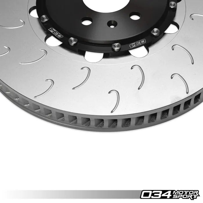 2 Piece Floating Front Brake Rotor Upgrade Kit for Audi B8.5 SQ5 4