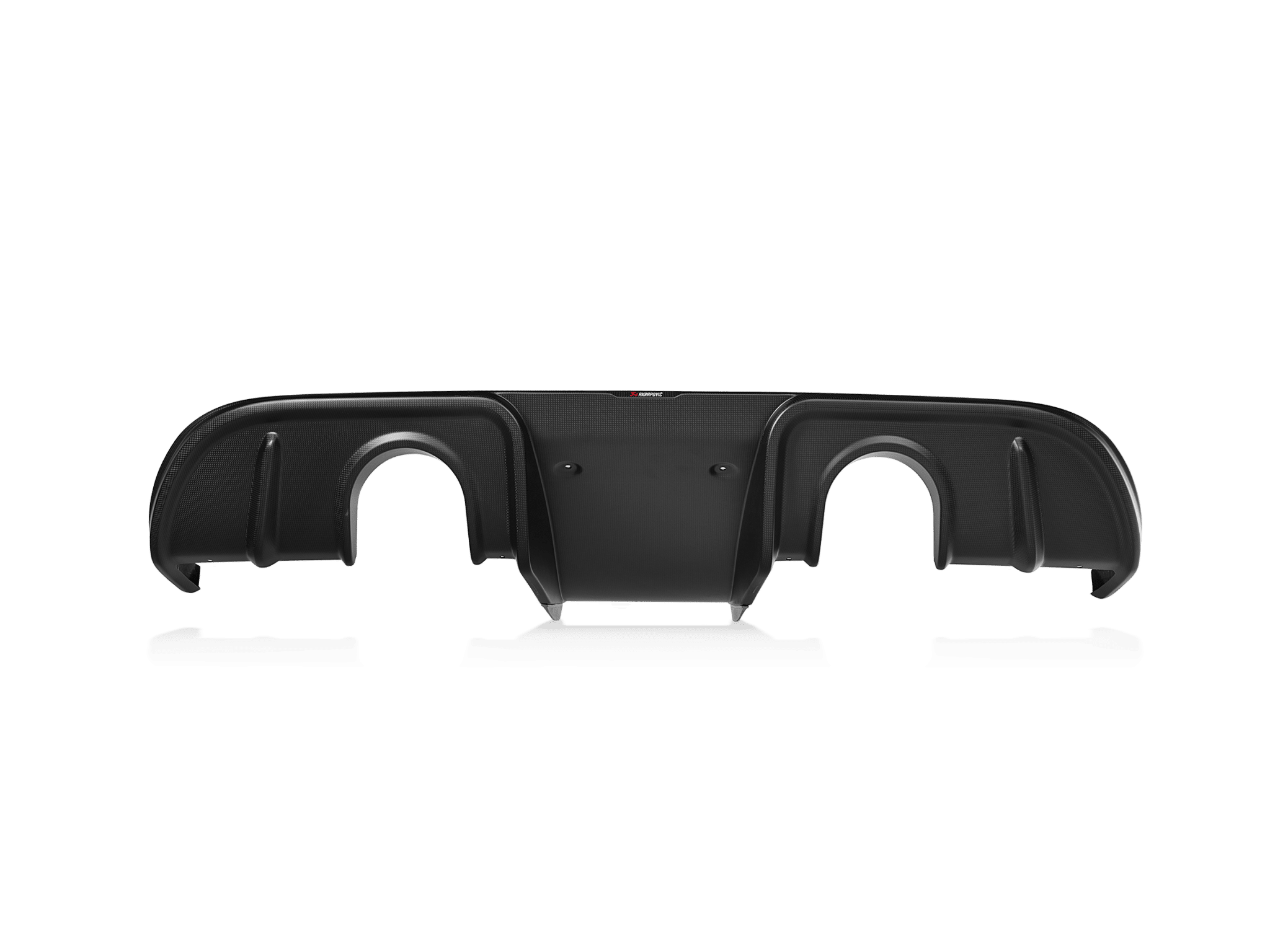 Akrapovič Diffusore in carbonio opaco Porsche Cayman Gt4 718