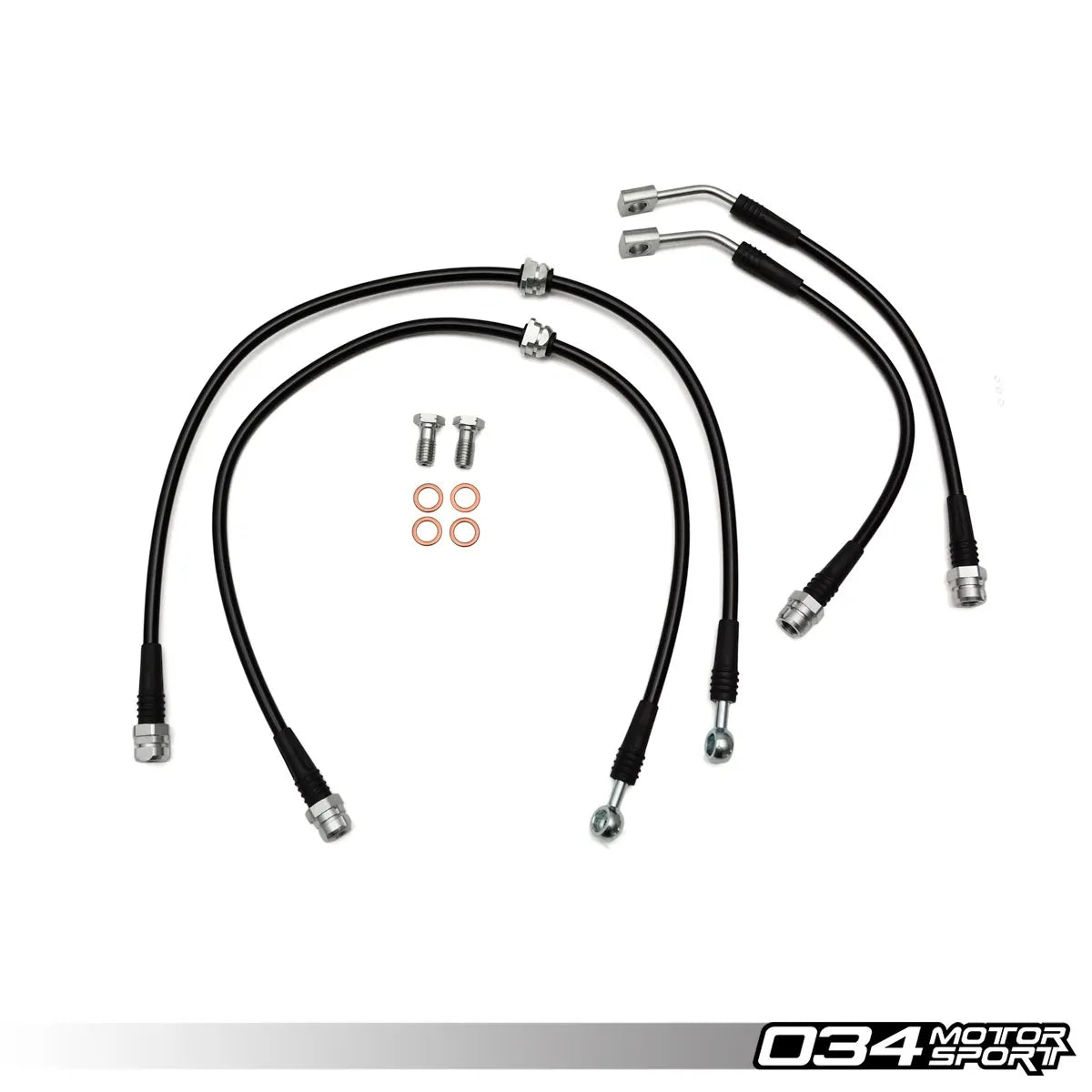 034 Motorsport Edelstahl-Bremsleitungen VW Audi MQB AWD 2.0T 01