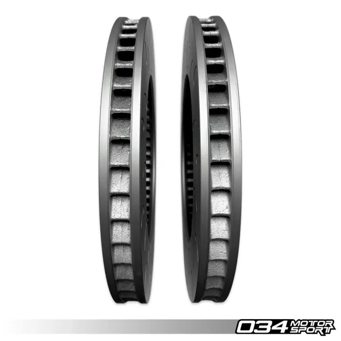 2 Piece Floating Front Brake Rotor Upgrade Kit for Audi C7 S6 S7 5