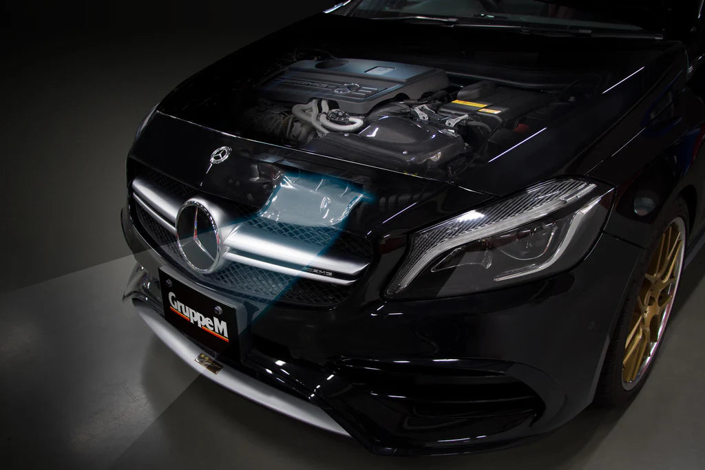 Admisión de aire de carbono del grupo M Mercedes CLA A45 AMG W176 3