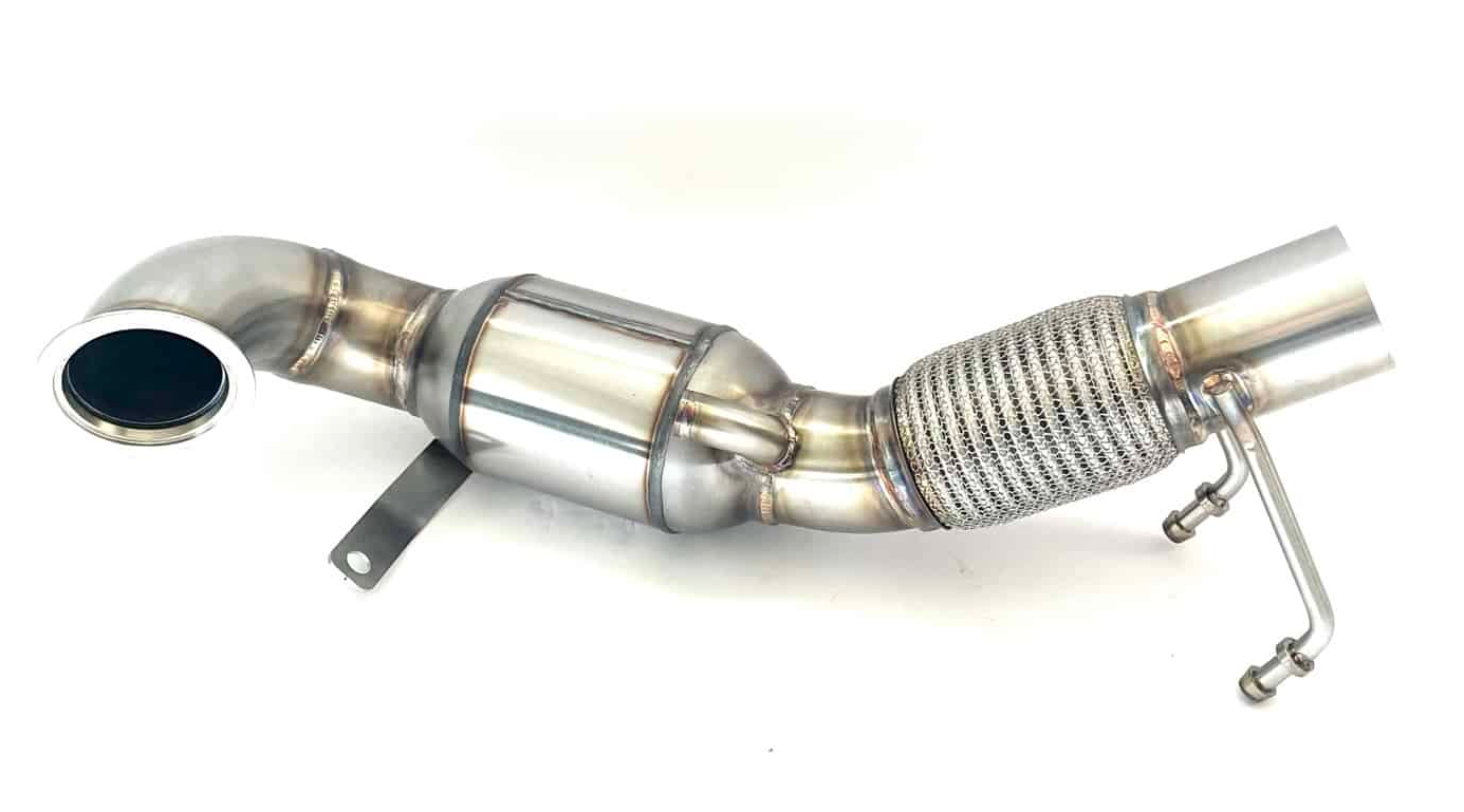 downpipe vw golf 7 5 r 2 0 tsi opf gpf