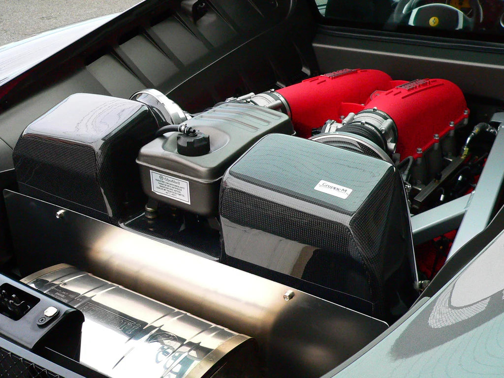 Admisión de aire Ram de carbono Gruppe M Ferrari F430 2005-2010 1