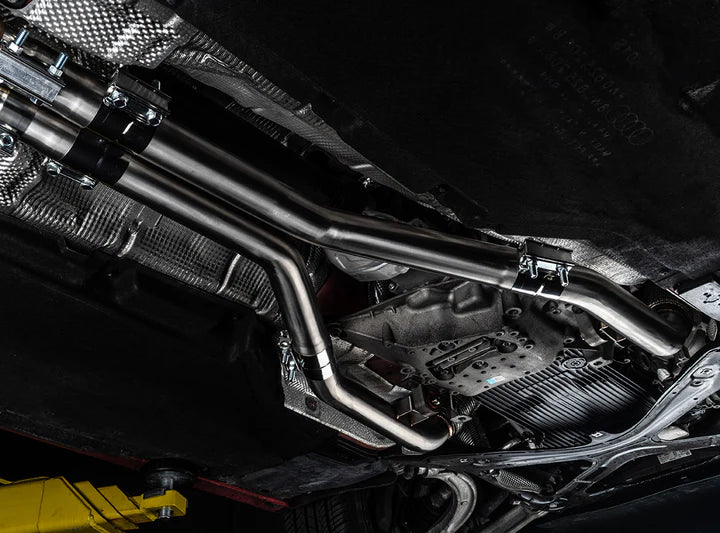 IE Ulepszenie rury wydechowej środkowej Audi S4 S5 3.0T B9 B9.5 02