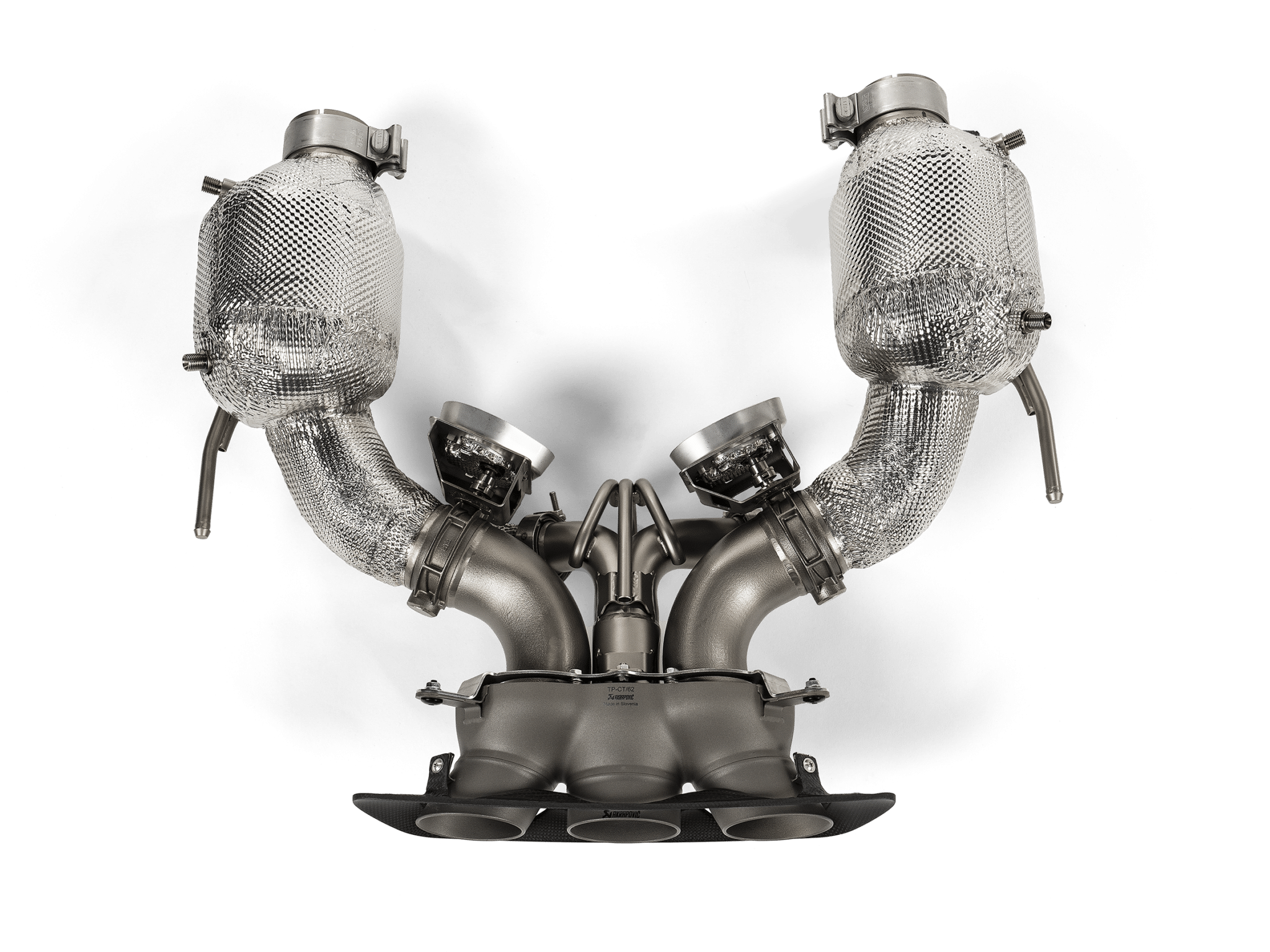 Akrapovič Slip On Race Line Titanium Ferrari 296 GTB GTS 1