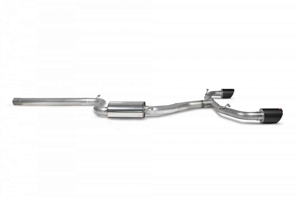 Scorpion Niet resonerend GPF back Systeem VW MK8 Golf 03