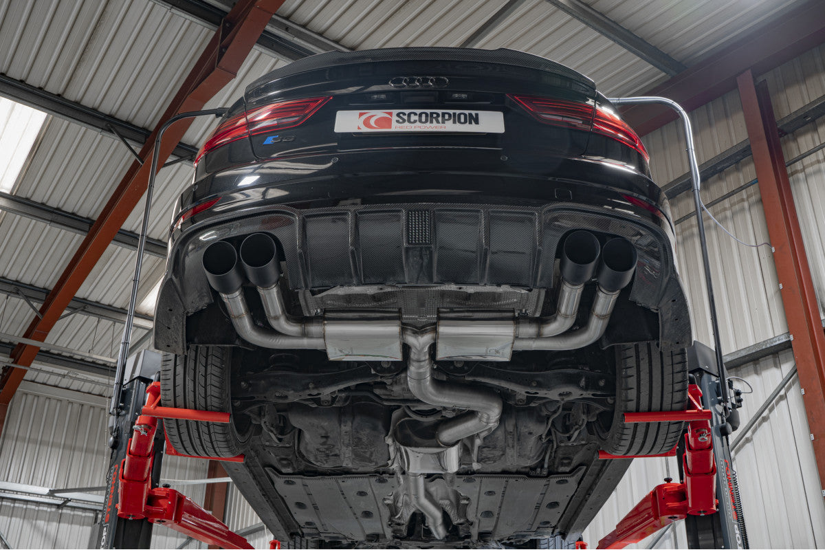 Scorpion Cat gpf back System Audi S3 2.0T 8V Sedan PFL 4