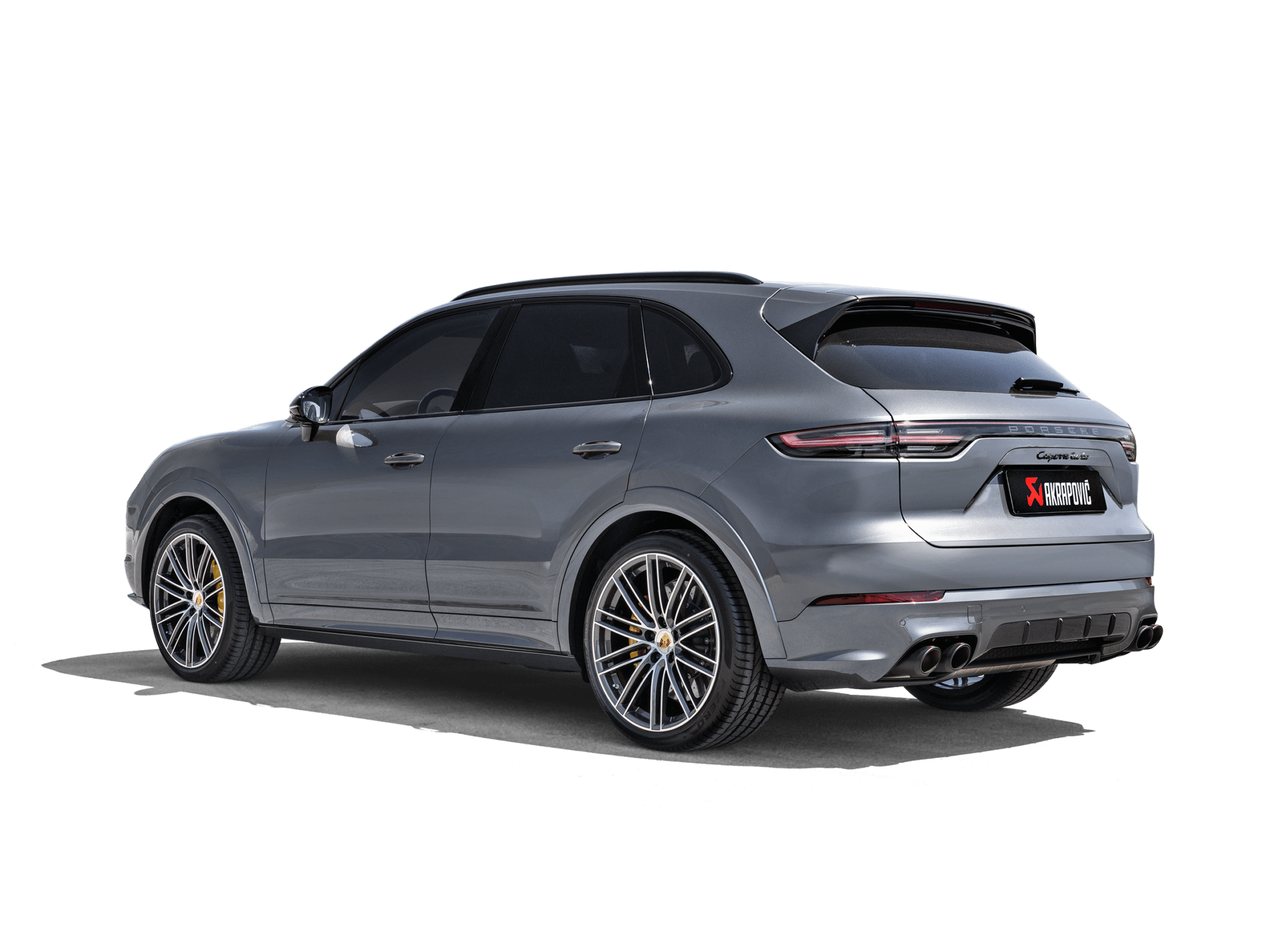 Akrapovič Abgasanlage Porsche 536 Cayenne E3 Turbo S 2
