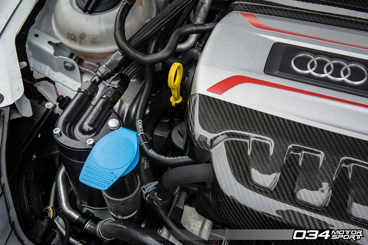 034 Motorsport Billet Catch Can AUDI S3 8V VW GOLF R 6