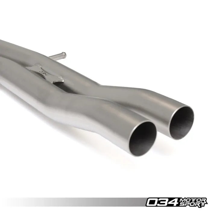 Res X Resonator Delete and X Pipe, B8 B8.5 Audi S4 3.0 TFSI 2