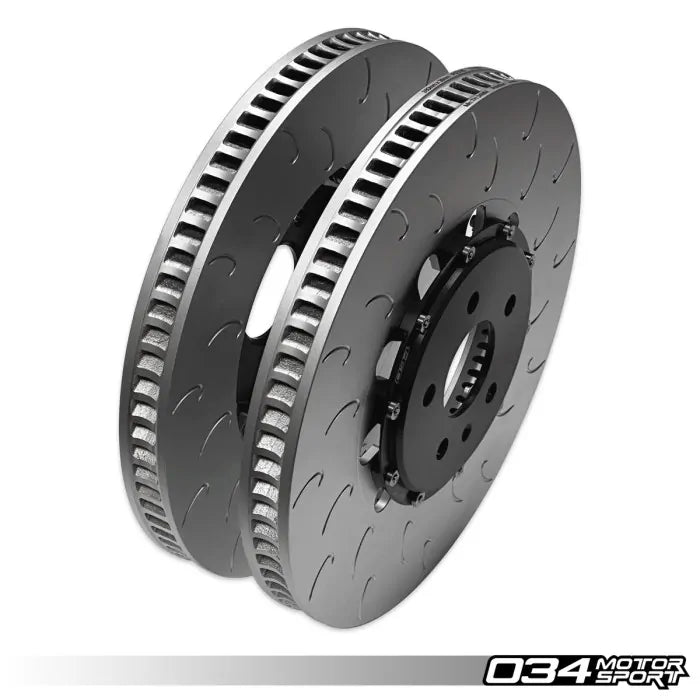 2 Piece Floating Front Brake Rotor Upgrade Kit for Audi B8.5 SQ5 7