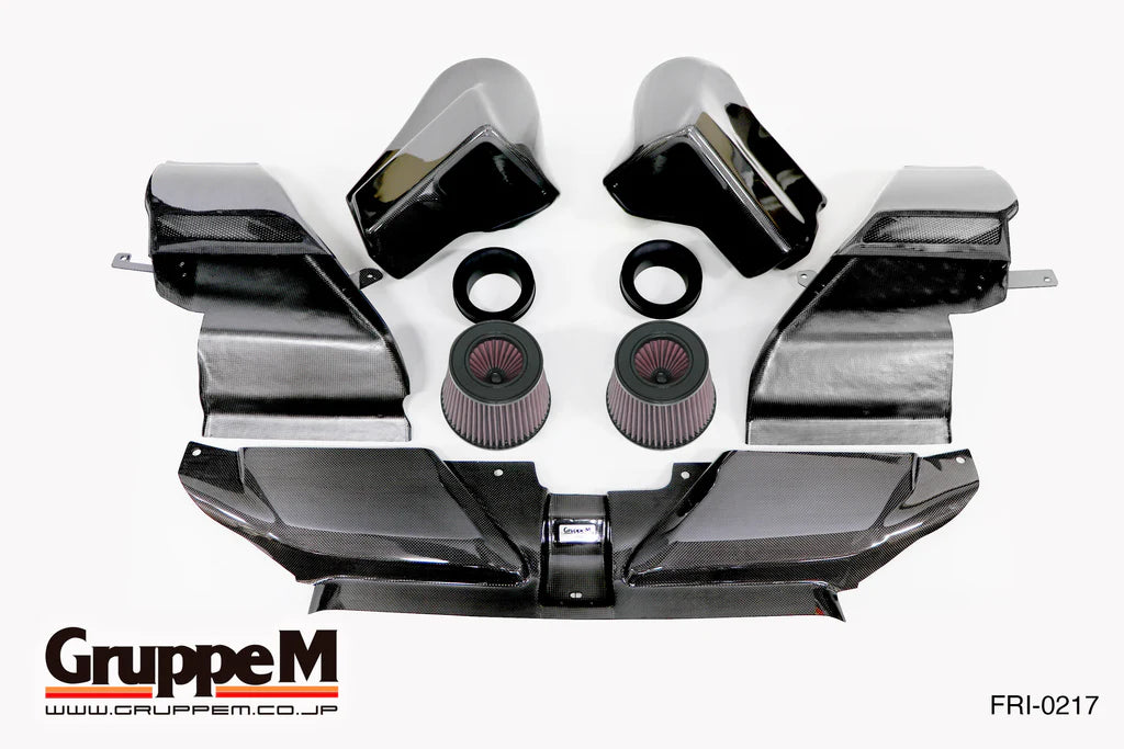 Admisión de aire de carbono del grupo M para Audi RS4 B8