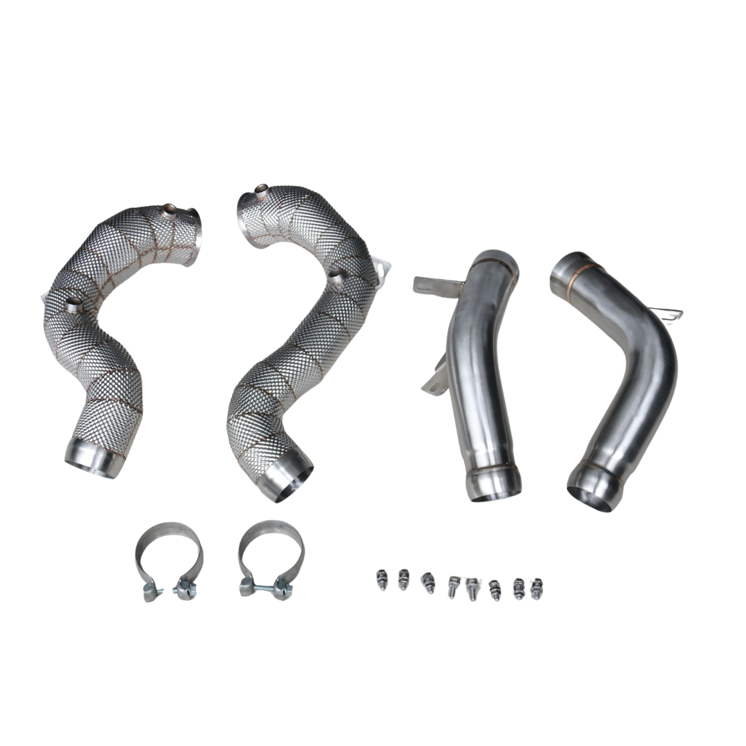 Endura - Downpipe Mercedes E63 / E63S AMG W213 - Decat / Sport cat - Osłona termiczna