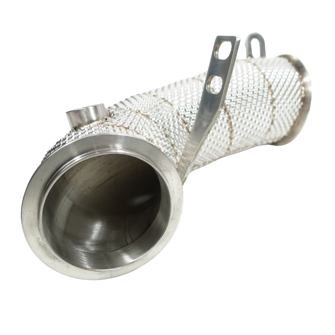 Downpipe Endura z osłoną termiczną BMW M5 F90 / M8 F9x - Decat / Sport cat