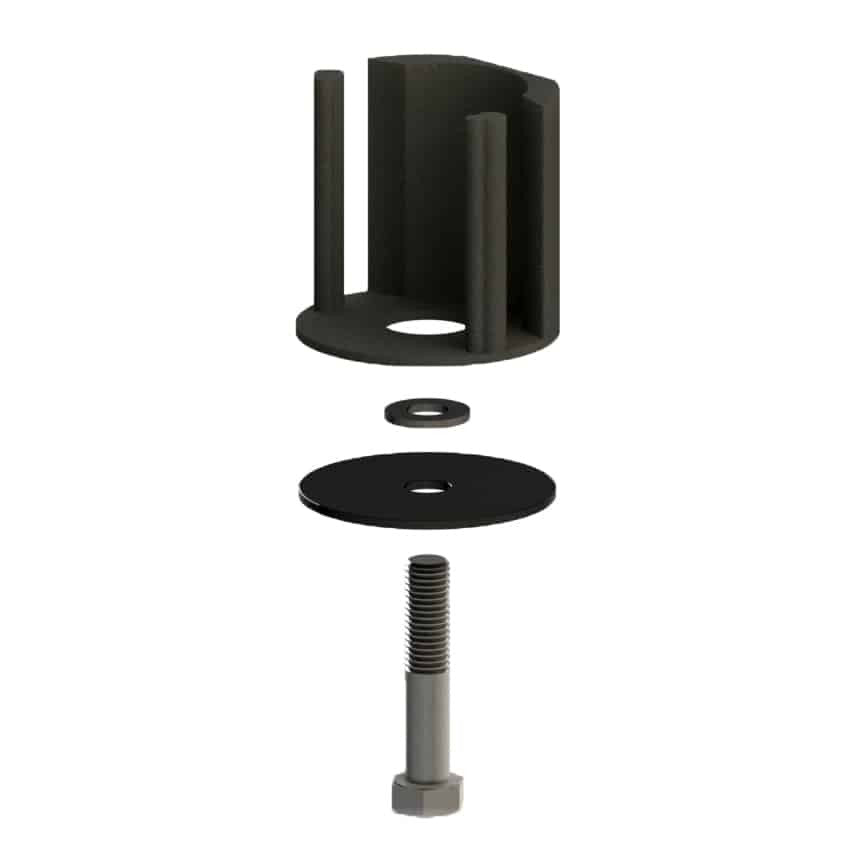 CTS Turbo Koppelarm Inzetstuk Audi A3 8P, VW Golf 5 GTI 2