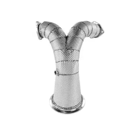 Alpha Competition Downpipe Decat with Heatshield Audi S4 3