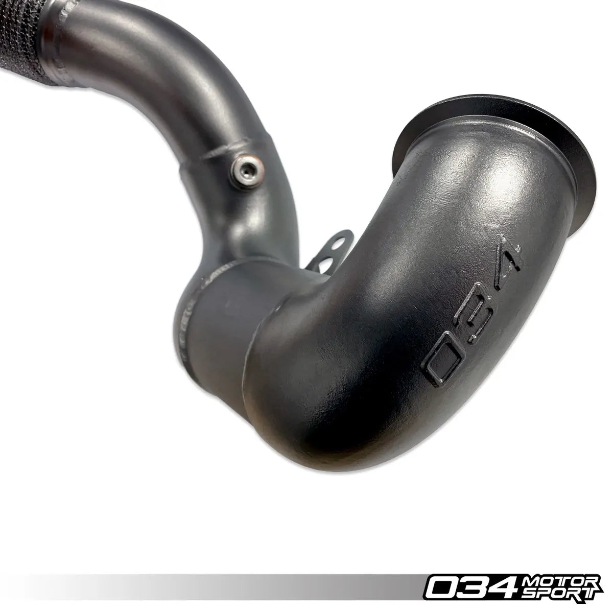 Tuyau d'échappement de course en acier inoxydable 034 Motorsport pour VW Golf R et Audi A3 04