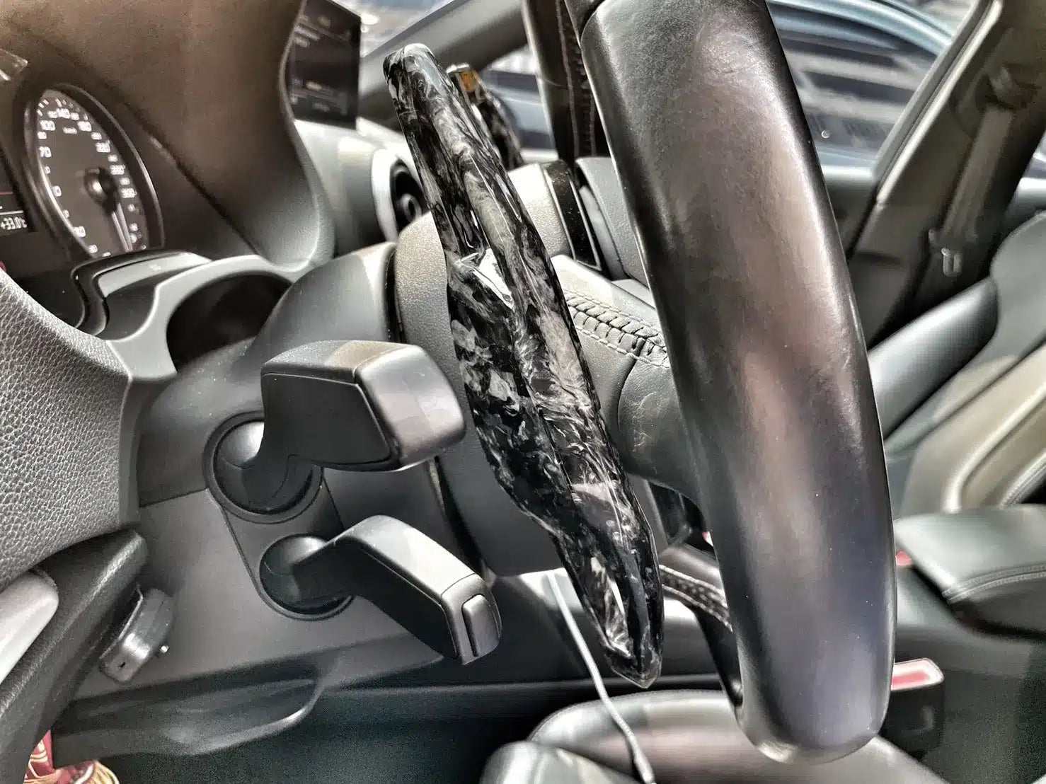 Palettes de changement de vitesse Armaspeed noires pour Audi S3 8V 4