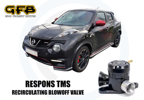 GFB Turbo Blow Off Ventil-Ansprechverhalten TMS Nissan Juke 10+ 1.6