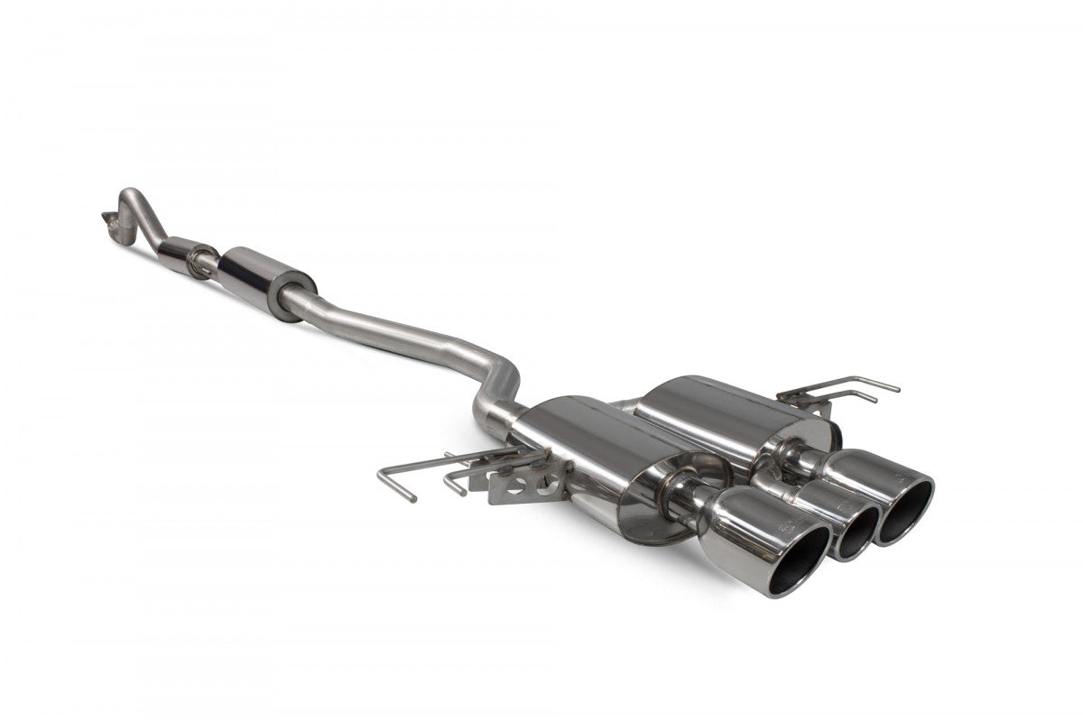 Układ Cat Back firmy Scorpion Resonated Honda Civic FK8 01