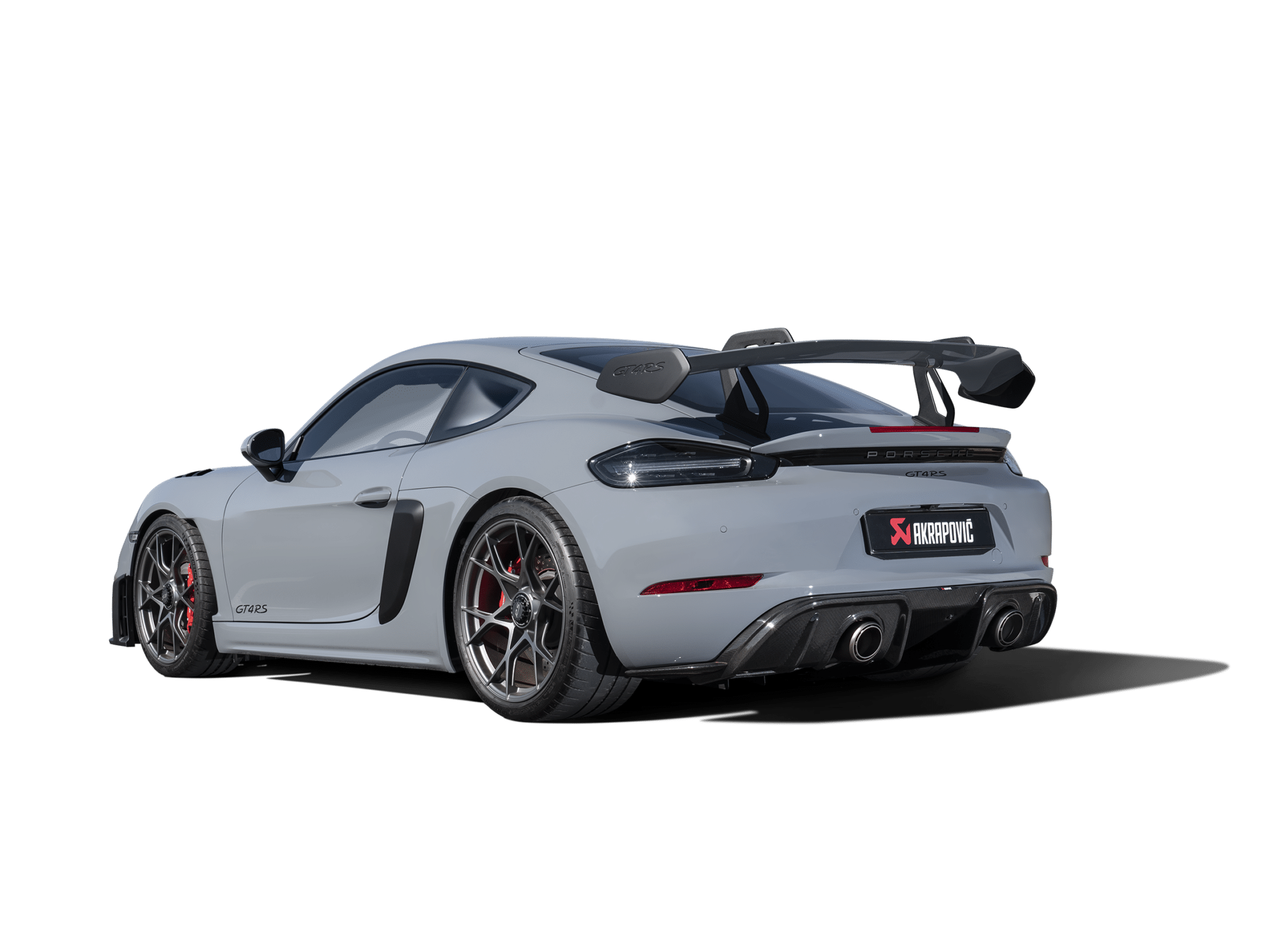Akrapovič Carbon Diffuser Gloss Porsche 718 Cayman Gt4 Rs 3