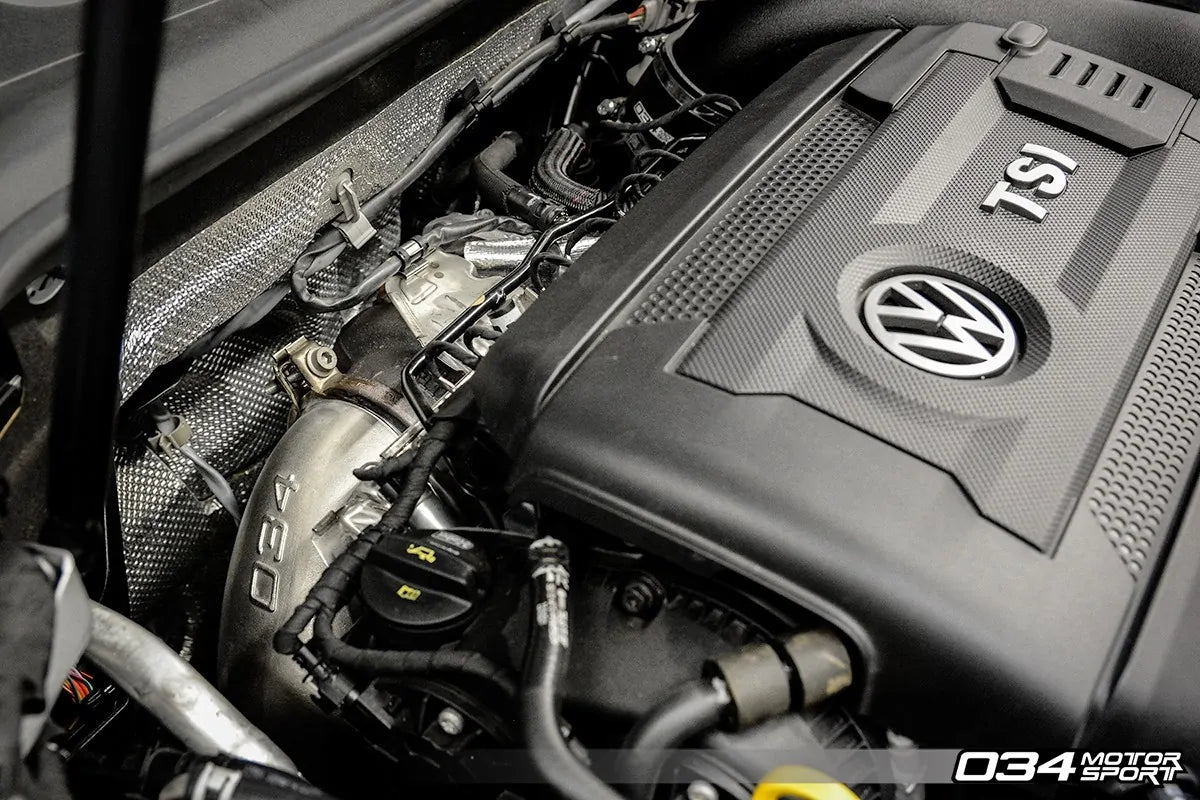 034 Motorsport RVS Racing Downpipe VW Golf R Audi A3 11