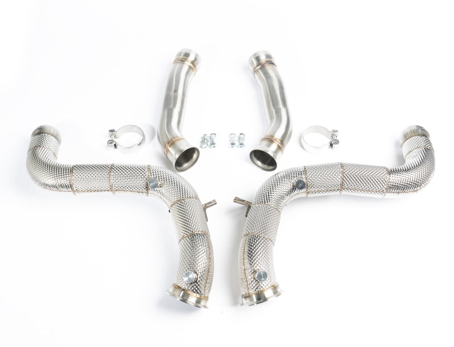 cts turbo downpipe mercedes c63 63s amg w205 m177
