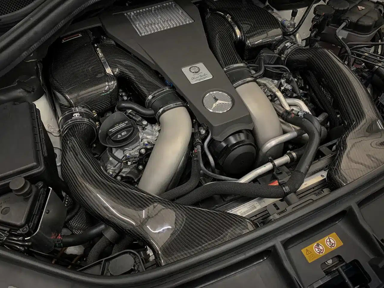 Prise d'air Armaspeed en carbone pour Mercedes W166 GLE 63 AMG 2