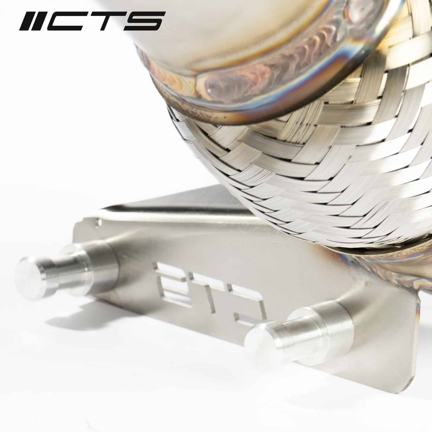 cts turbo cat downpipe audi a3 s3 8p 6
