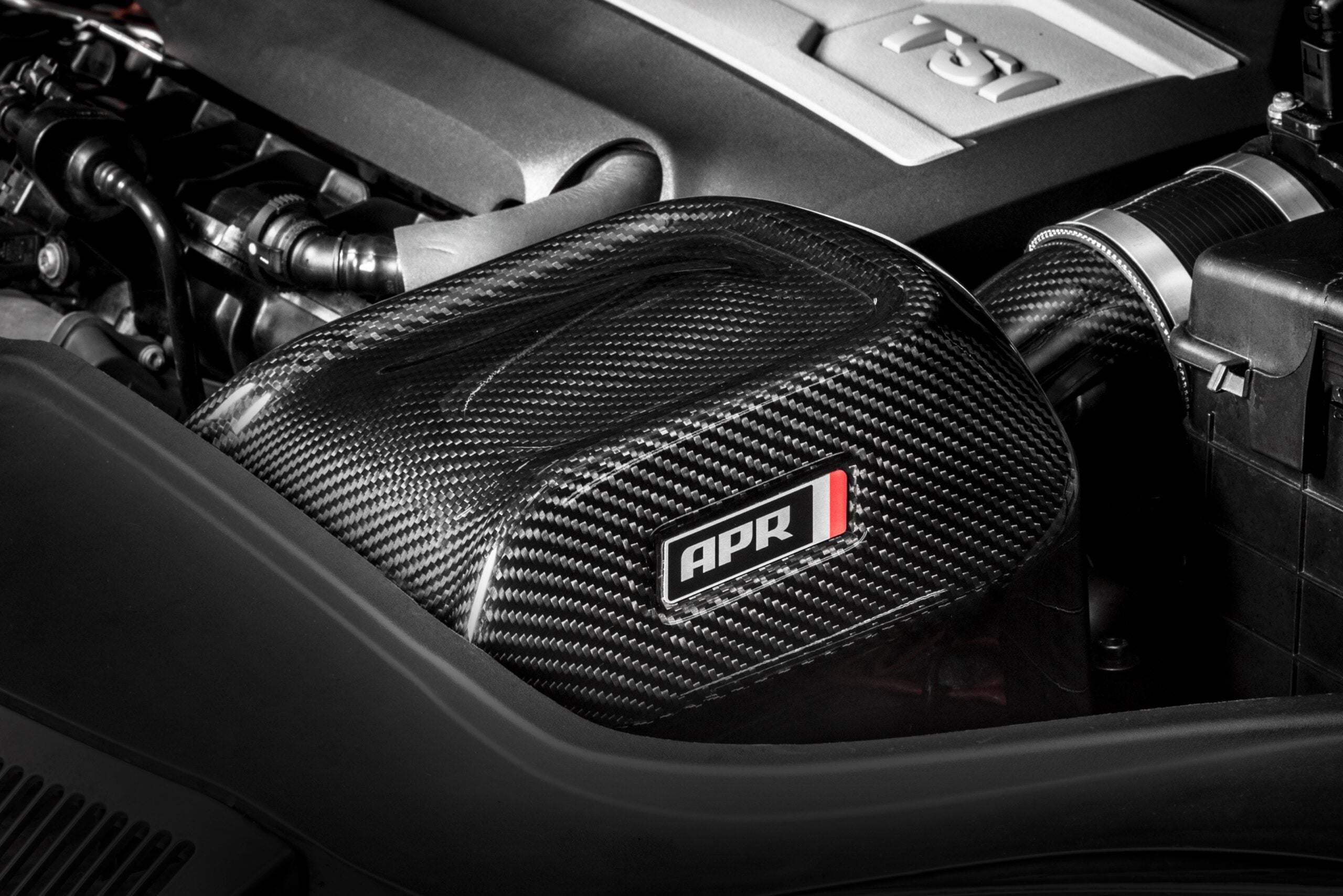 Sistema di aspirazione turbo APR in carbonio per Golf 6 GTI, Scirocco, Leon 2 FR 2.0 TSI EA888