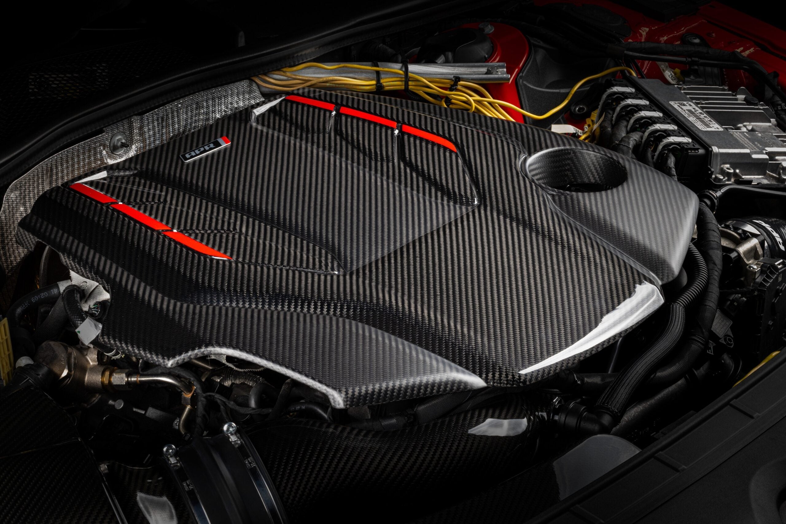 APR Carbon Fiber Engine Cover for Audi S4/RS4 B9 and S5/RS5 8F