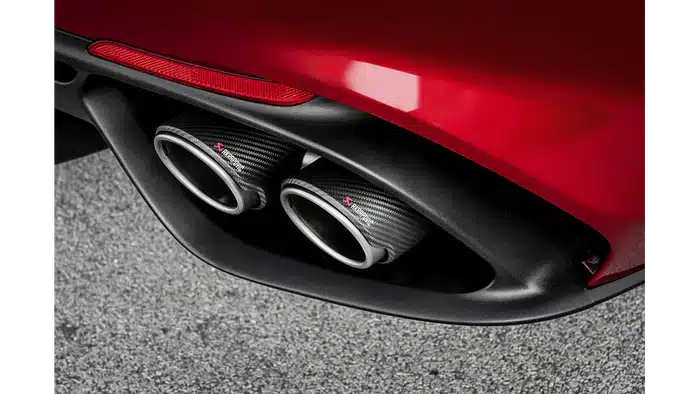 Akrapovic Evo Uitlaatsysteem Alfa Romeo Giulia Quadrifoglio 4