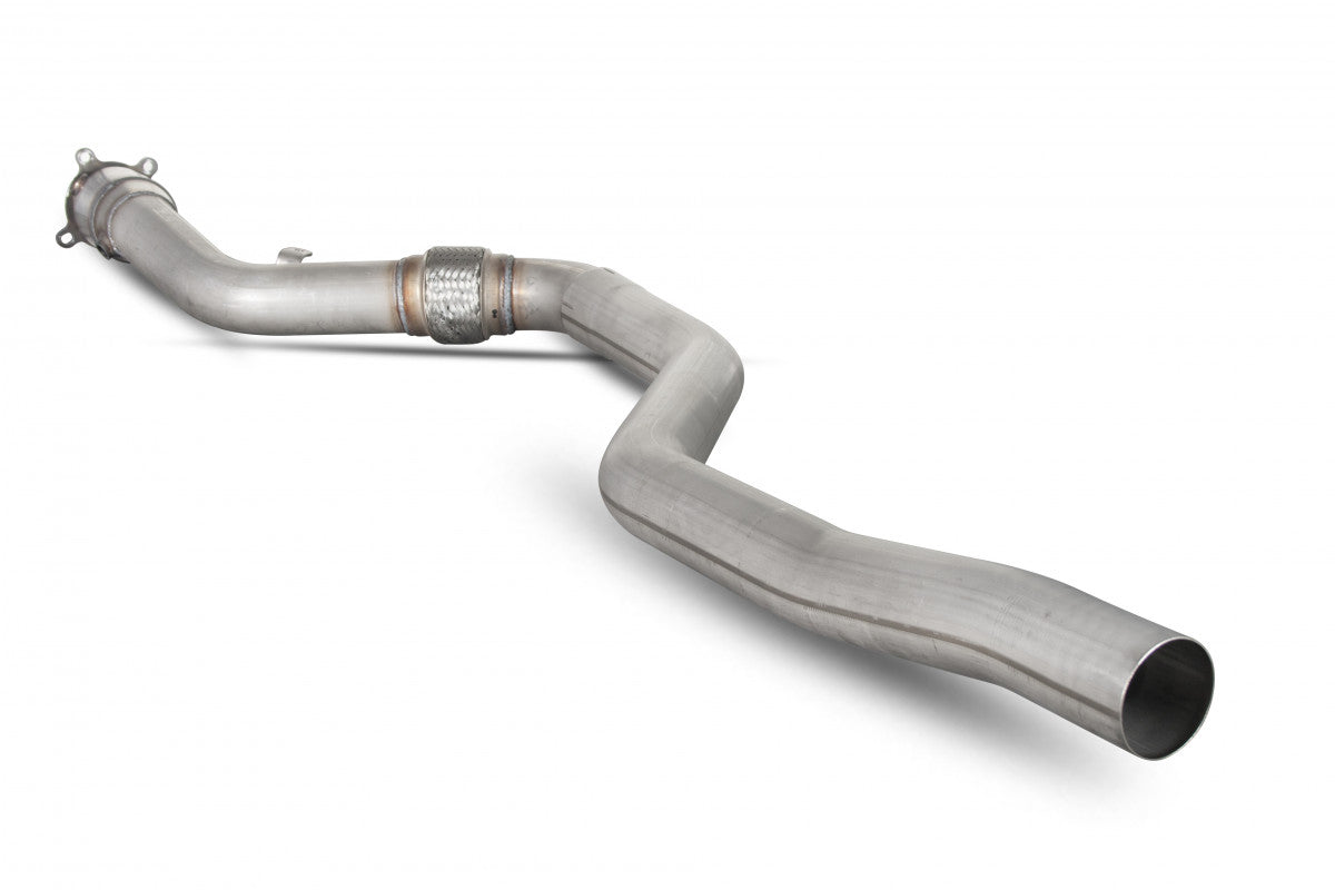 Scorpion Sportkatalysator Downpipe Audi A4 B8 2.0 TFSI 01
