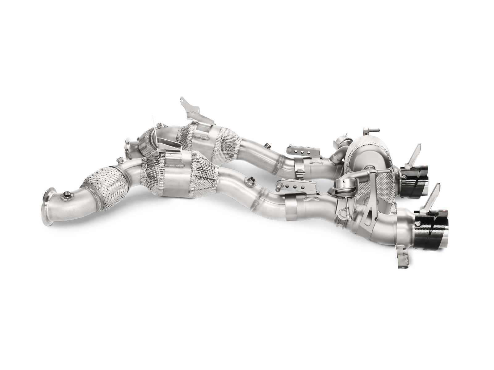 Akrapovic Link Pipe set Decat Ferrari 488 Gtb Spider 1