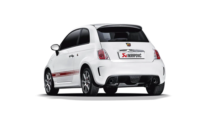 Akrapovic Carbon Tail pipe set Abarth 595 595C Turismo 2