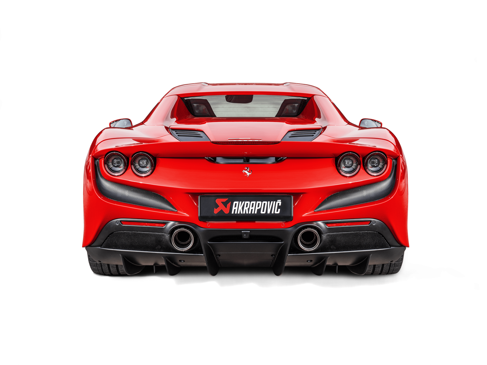 Układ wydechowy Akrapovič Titanium Ferrari F8 Tributo Spider 2