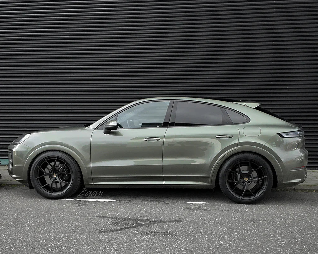Suspension pneumatique Airmatic - Abaissement par suspension pneumatique - Porsche Cayenne Coupé 536 Turbo