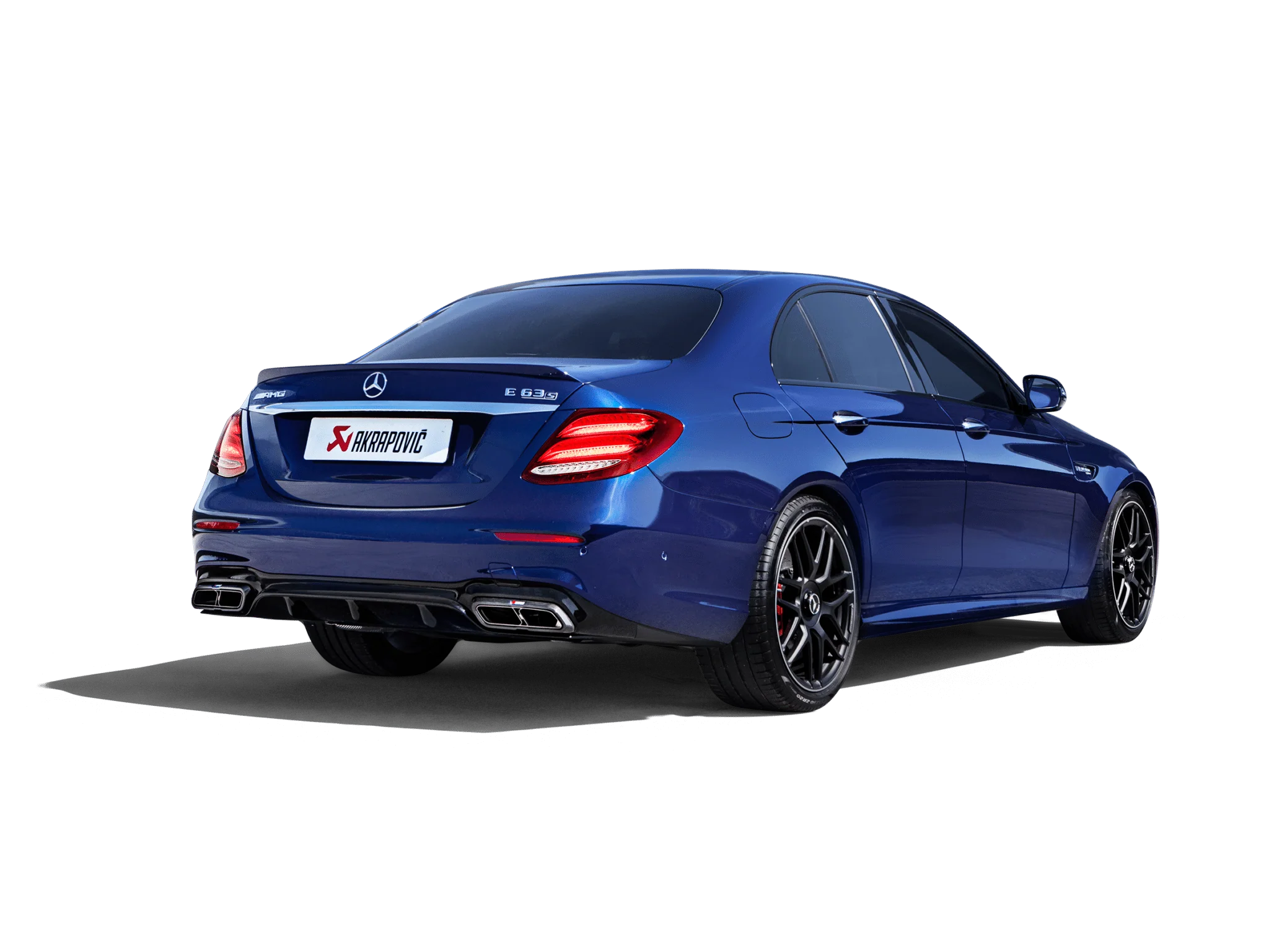 Akrapovic - Zestaw błyszczących końcówek wydechu - Mercedes AMG E63/S W213
