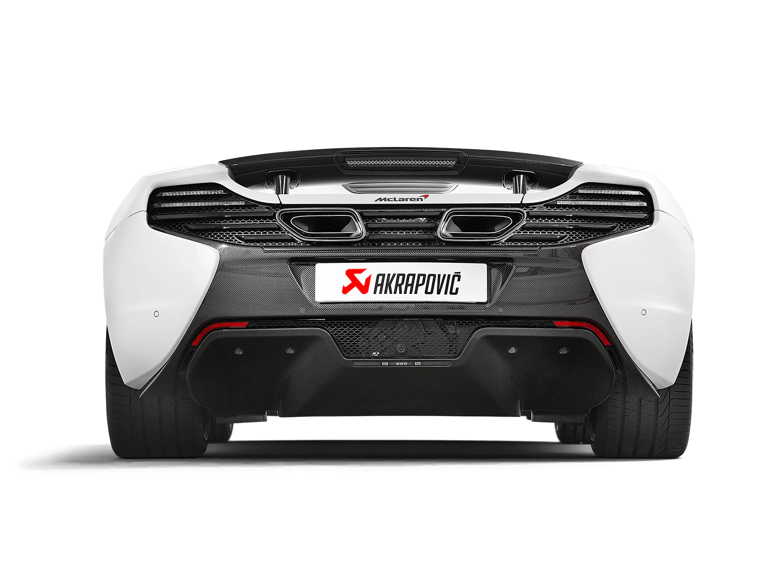 Akrapovic - Gamme Slip-On titane - McLaren 650S Spider