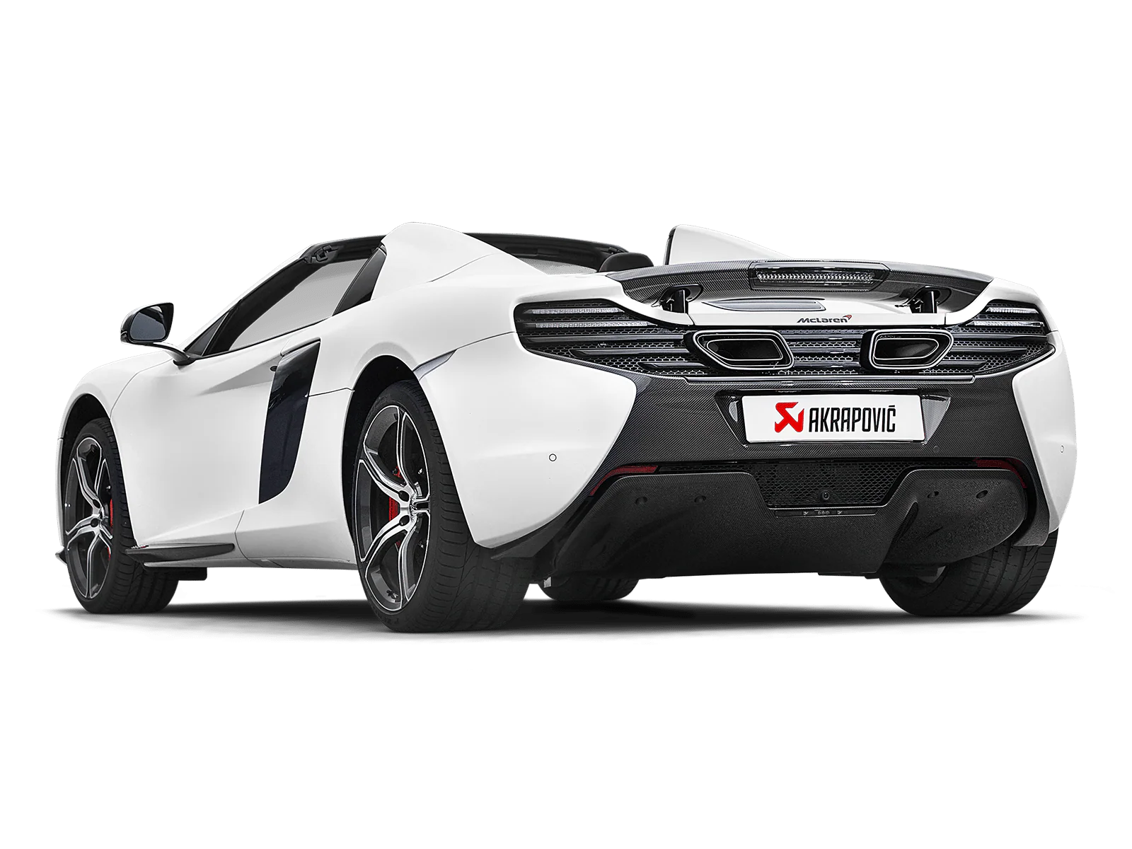 Akrapovic - Gamme Slip-On titane - McLaren 650S Spider