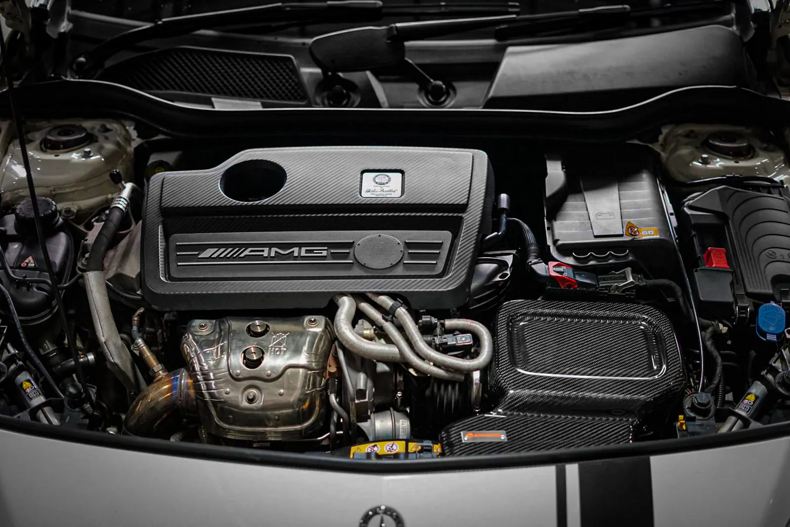 Armaspeed Carbon Fiber Air Intake Mercedes A45 AMG W176 / CLA 45 AMG C117-3