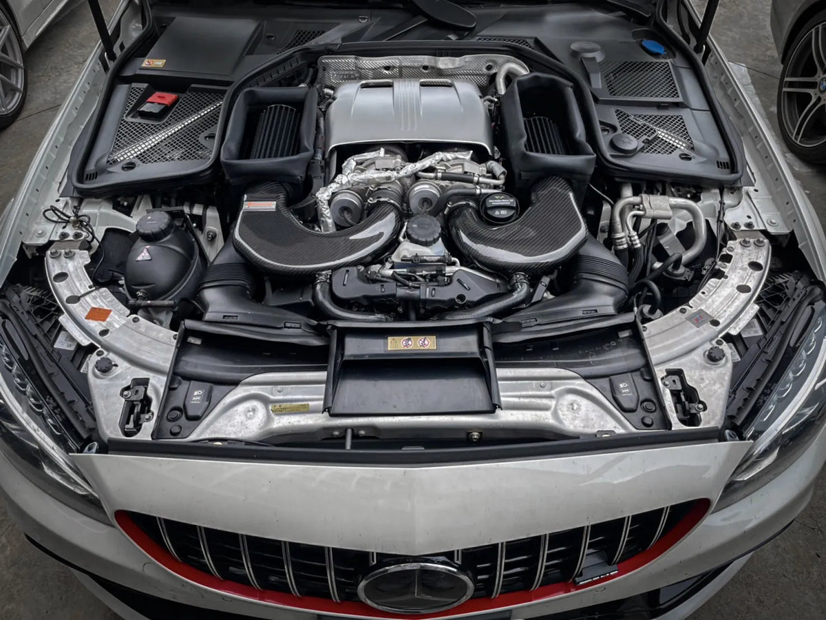 Armaspeed Carbon Fiber Air Intake Mercedes C63 AMG W205-8
