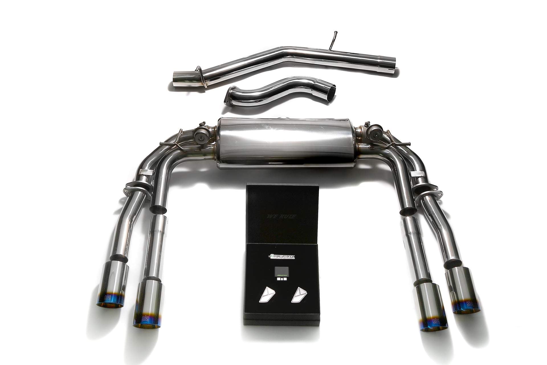 Scarico Catback Armytrix per Audi S3 8V berlina-1