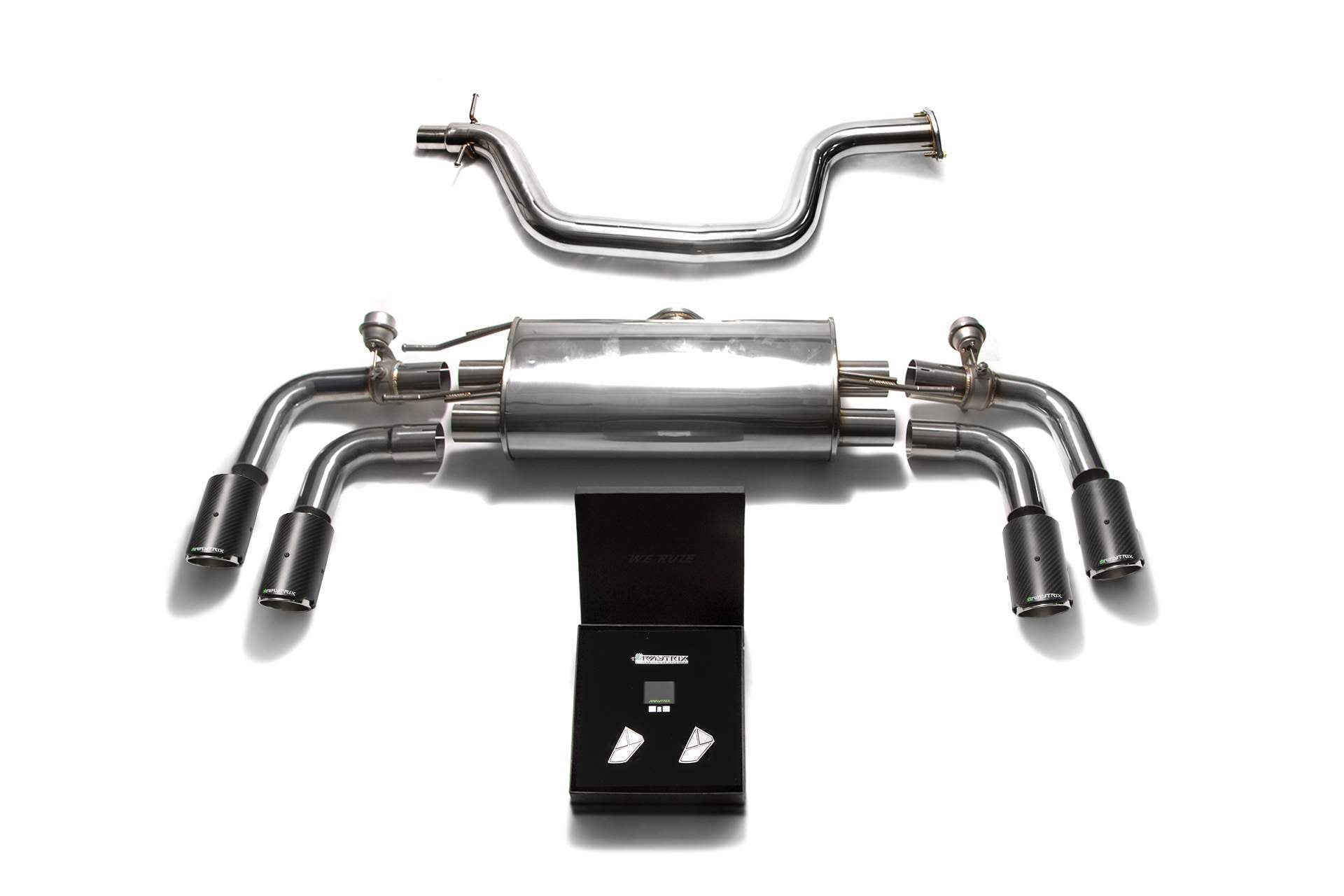 Armytrix Catback uitlaat Audi TT 8J 2.0 TFSI 2WD-4