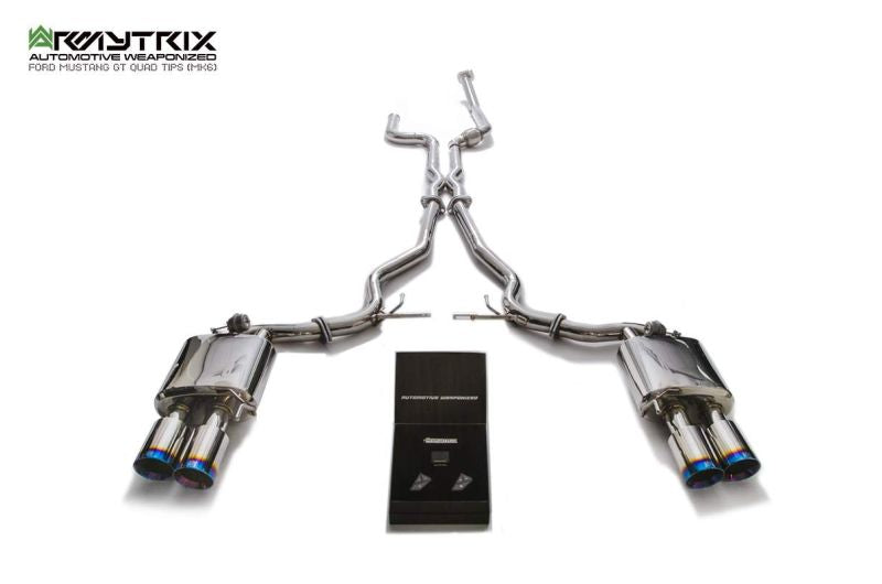 Armytrix Catback uitlaat Ford Mustang S550 GT 5.0 V8-6