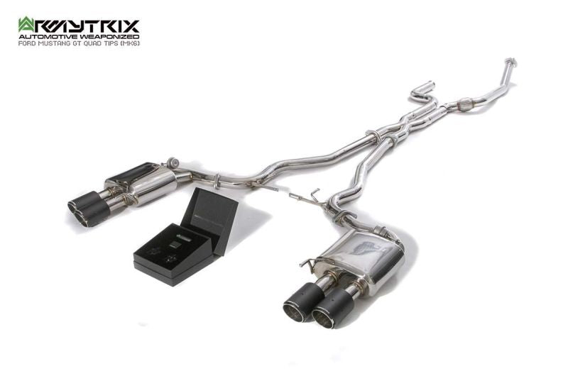 Armytrix Catback uitlaat Ford Mustang S550 GT 5.0 V8-9