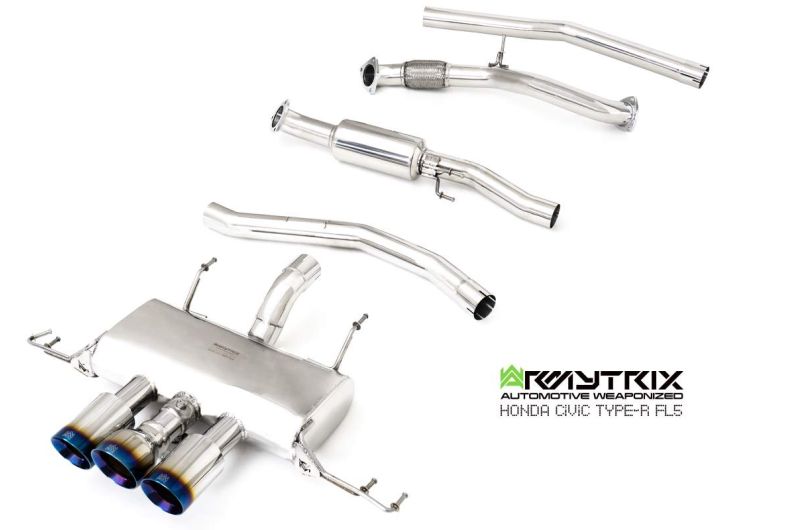 Armytrix Catback uitlaat Honda Civic Type R FL5-13