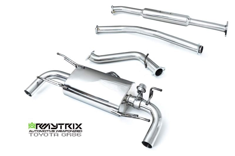 Armytrix Catback uitlaat Toyota GR86 Subaru BRZ ZD8-14