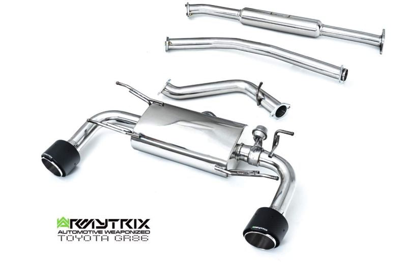 Armytrix Catback uitlaat Toyota GR86 Subaru BRZ ZD8-15