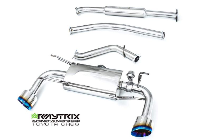 Armytrix Catback uitlaat Toyota GR86 Subaru BRZ ZD8-16